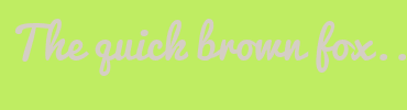 Image with Font Color D5CEC4 and Background Color BFED62